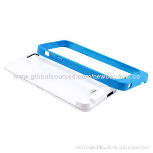 External Backup Battery Cases for iPhone 5/5S/5C, 2,200mAh Capacity with Various Colors Available